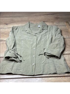 Women’s Pussers West Indies Silk Linen Blend Top Size Medium